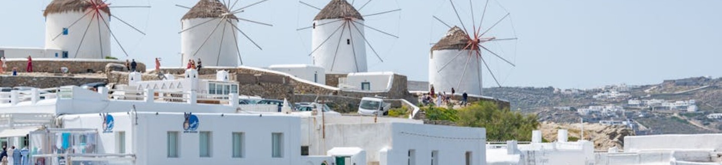 Miestai / kurortai Mykonos hero